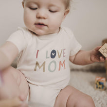 Load image into Gallery viewer, I Love Mom Organic Bodysuit