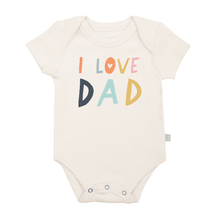 Load image into Gallery viewer, I Love Dad Graphic Onesie