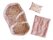 Load image into Gallery viewer, Baby Doll Carrier Set - Rose Garden