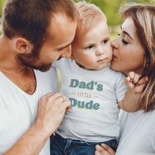 Load image into Gallery viewer, Dad’s Little Dude Graphic Bodysuit