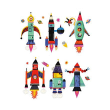 Load image into Gallery viewer, Rocket Ships Magnetic Build-It