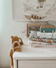 Load image into Gallery viewer, Bamboo Blend Baby Blanket - Wild Horses
