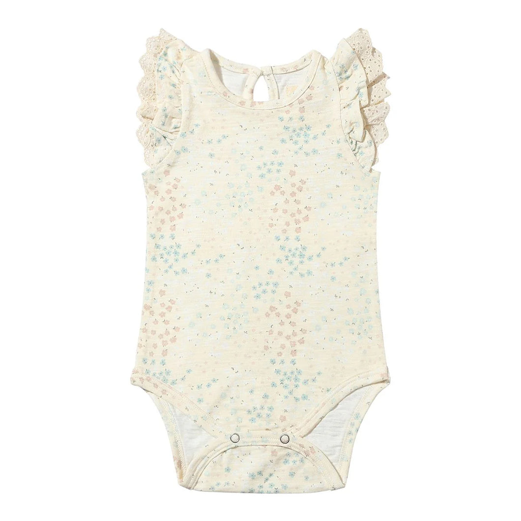 Amber Onesie - Natural Spring Flower