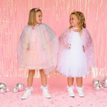 Load image into Gallery viewer, Pink Sequin Dress Up Cape
