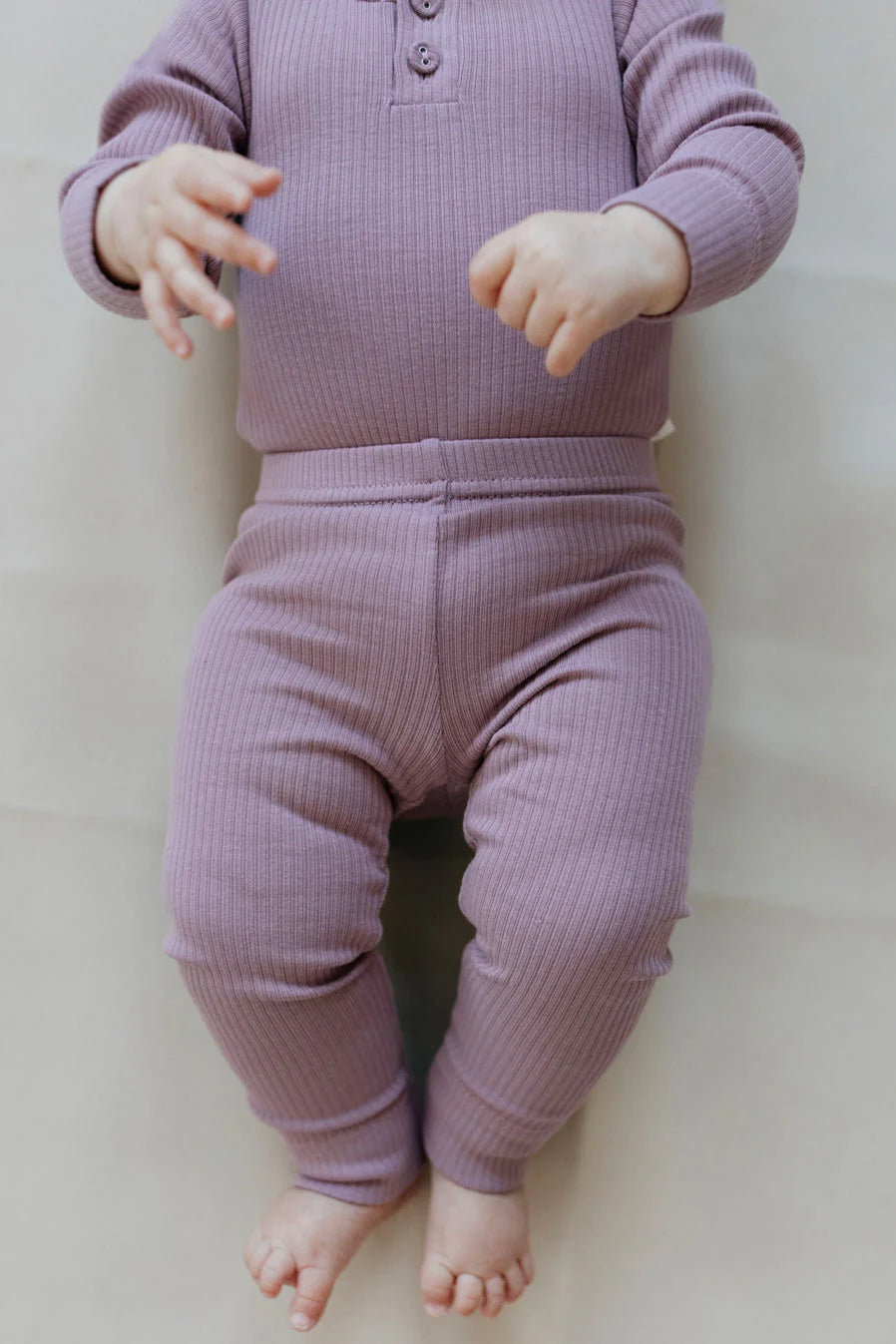 Organic Cotton Legging - Periwinkle