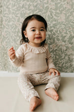 Load image into Gallery viewer, Organic Pointelle Lya Top - Berry Cloud
