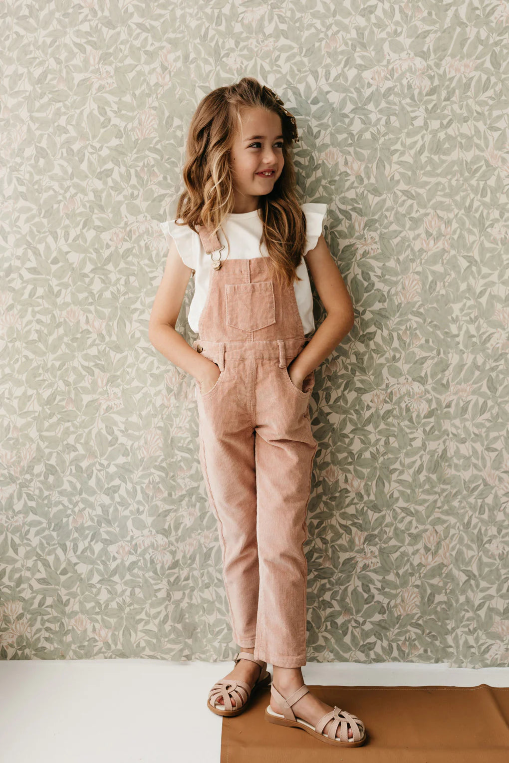Jordie Cord Overall - Parfait