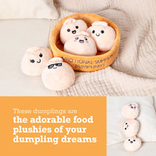 Load image into Gallery viewer, Emotional Support Dumplings - Set of 5 Plush Dumplings
