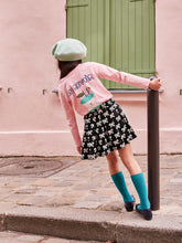 Load image into Gallery viewer, Pleated Jersey Skirt - Petit Ruban
