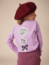 Load image into Gallery viewer, Poodle &amp; Bow Graphic Tee - Sheer Lilac

