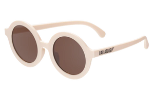 Euro Round Sweet Cream Sunglasses
