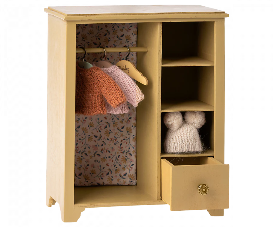 Wardrobe, Large - Yellow