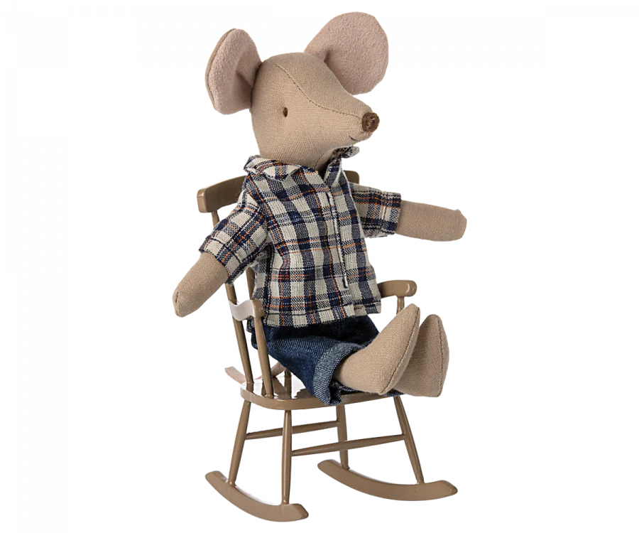 Rocking Chair, Mouse - Light Brown