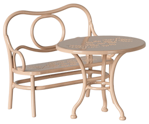 Cafe Set, Mouse, Small -  Pale Pink