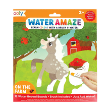 Load image into Gallery viewer, Water Amaze Water Reveal Boards - On The Farm
