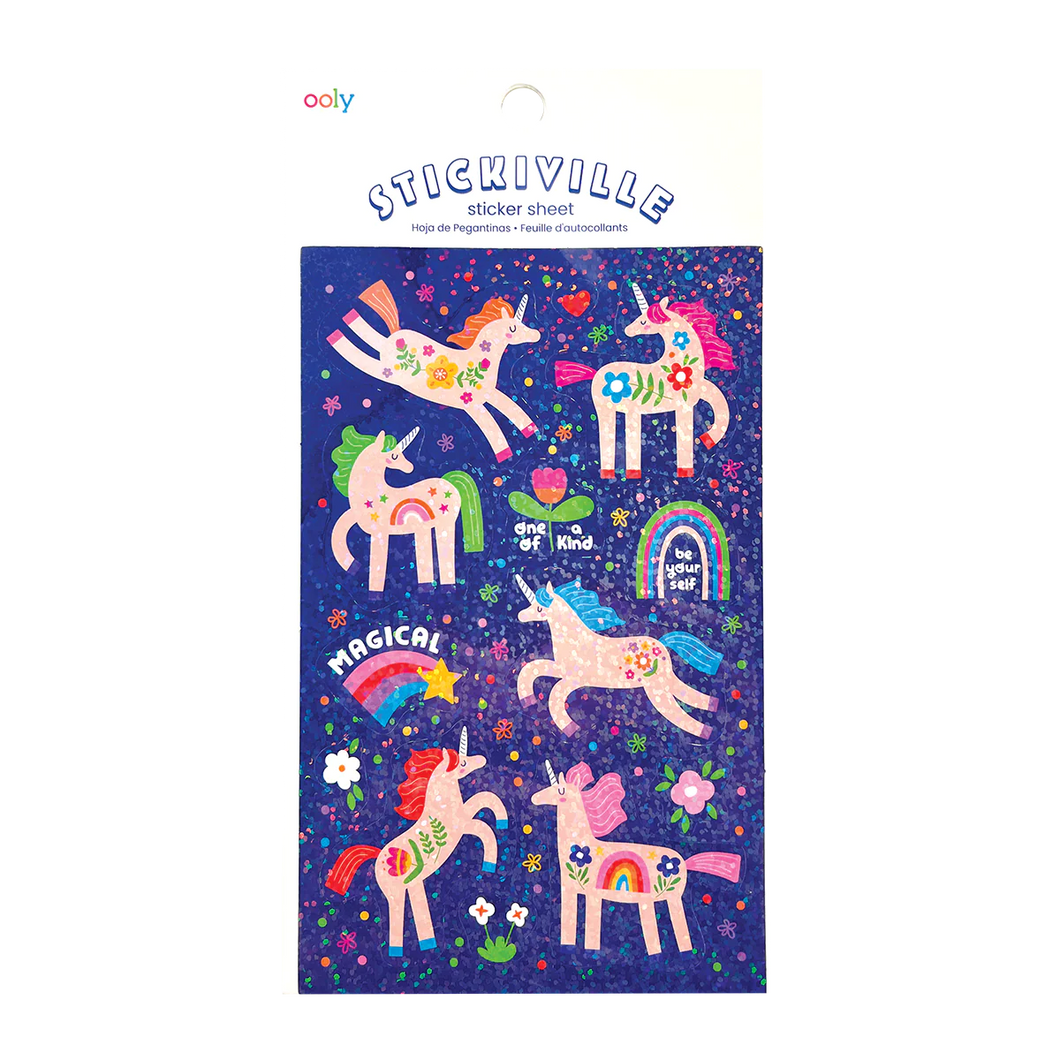 Stickiville Stickers: Unicorn Magic