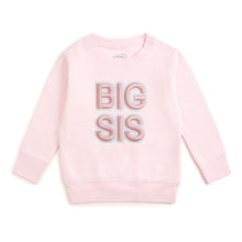 Load image into Gallery viewer, Big Sis Embroidered Patch Sweatshirt
