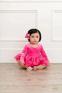 Carly Romper In Confetti Pop - Baby Bubble