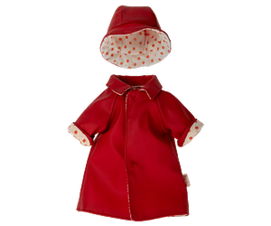 Rain Coat W/ Hat, Teddy Mum