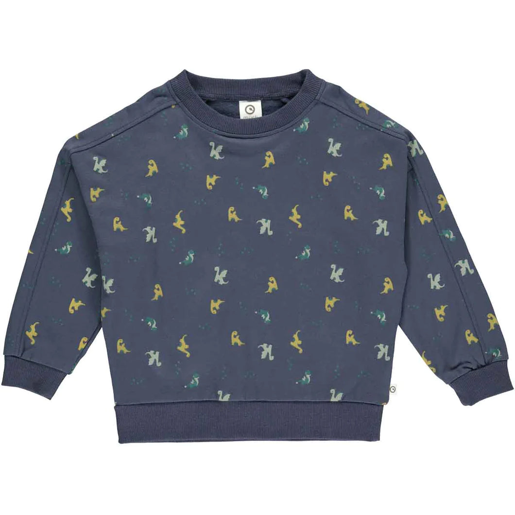 Dragon Sweatshirt - Night Blue/Pine/Moss