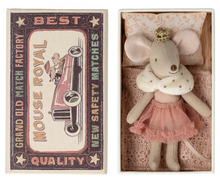 Load image into Gallery viewer, Princess Mouse, Little Sister In Matchbox
