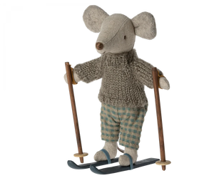 Winter Mouse with Ski Set - Big Brother