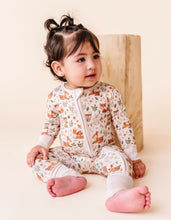 Load image into Gallery viewer, Baby Bamboo Pajamas - Bamboo Sleeper - Woodland Whimsy
