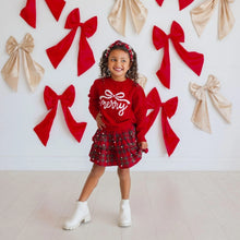 Load image into Gallery viewer, Merry Bow Christmas Sweater
