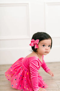 Carly Romper In Confetti Pop - Baby Bubble