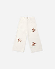 Load image into Gallery viewer, Straight Leg Pant Daisy Patches
