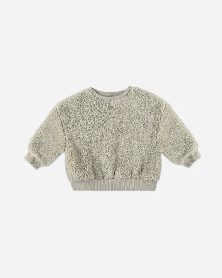 Drop Shoulder Sweatshirt - Pewter