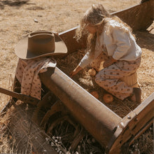 Load image into Gallery viewer, Organic Twill Barrel Pants - Rosebud

