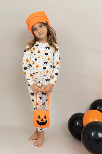 Kids Halloween Pajama Set - Spooky Halloween Set