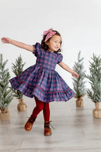 Load image into Gallery viewer, Aura Dress in Holiday Plaid | Poplin
