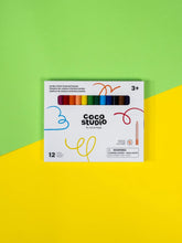 Load image into Gallery viewer, Set Of 12 Jumbo Artist Colored Pencils
