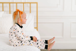 2 Piece Kids Pajama Set In Spooky Scenes