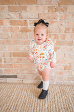 Load image into Gallery viewer, Leah Romper In Turkey Time - Baby Bubble
