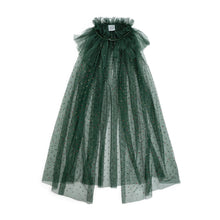 Load image into Gallery viewer, Emerald Rhinestone Christmas Cape - Dress Up Cape
