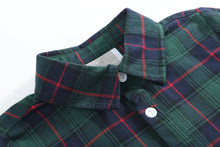 Load image into Gallery viewer, Blue, Green, Red Plaid Dress Shirt
