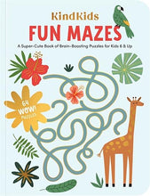 Load image into Gallery viewer, KindKids Fun Mazes: Brain-Boosting Puzzles For Kids 6 &amp; Up
