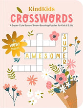 Load image into Gallery viewer, KindKids Crosswords: Brain-Boosting Puzzles For Kids 6 &amp; Up
