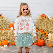Load image into Gallery viewer, Pumpkin Daisy Doodle Sweatshirt - Natural
