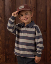 Load image into Gallery viewer, Rugby Polo Sage Stripe
