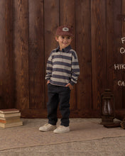 Load image into Gallery viewer, Rugby Polo Sage Stripe
