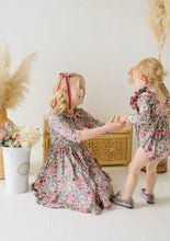 Load image into Gallery viewer, Leah Romper In Meadow Bloom
