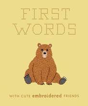 Load image into Gallery viewer, First Words with Cute Embroidered Friends
