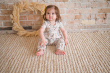 Load image into Gallery viewer, Rosie Romper In Autumn Harvest - Baby Romper- Baby Bubble
