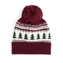 Load image into Gallery viewer, Christmas Tree Fair Isle Beanie - One Size Boys Hat
