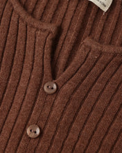 Load image into Gallery viewer, Long Sleeve Knit Tee Mulberry
