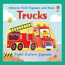 Load image into Gallery viewer, First Jigsaws And Books Trucks
